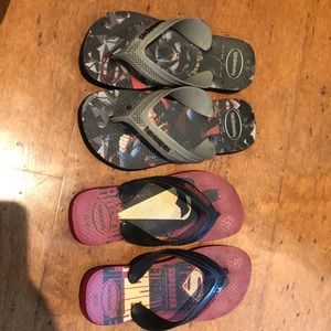 Havianas superhero flip flop bundle